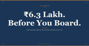 GIC for a Canada student visa, cover image on the lump-sum cost and whether an education loan covers it