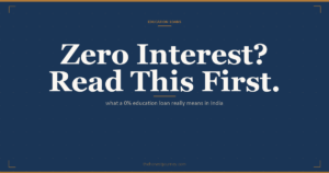 Is a 0 percent interest education loan real in India: what CSIS and PM Vidyalakshmi interest subsidy actually do and who qualifies