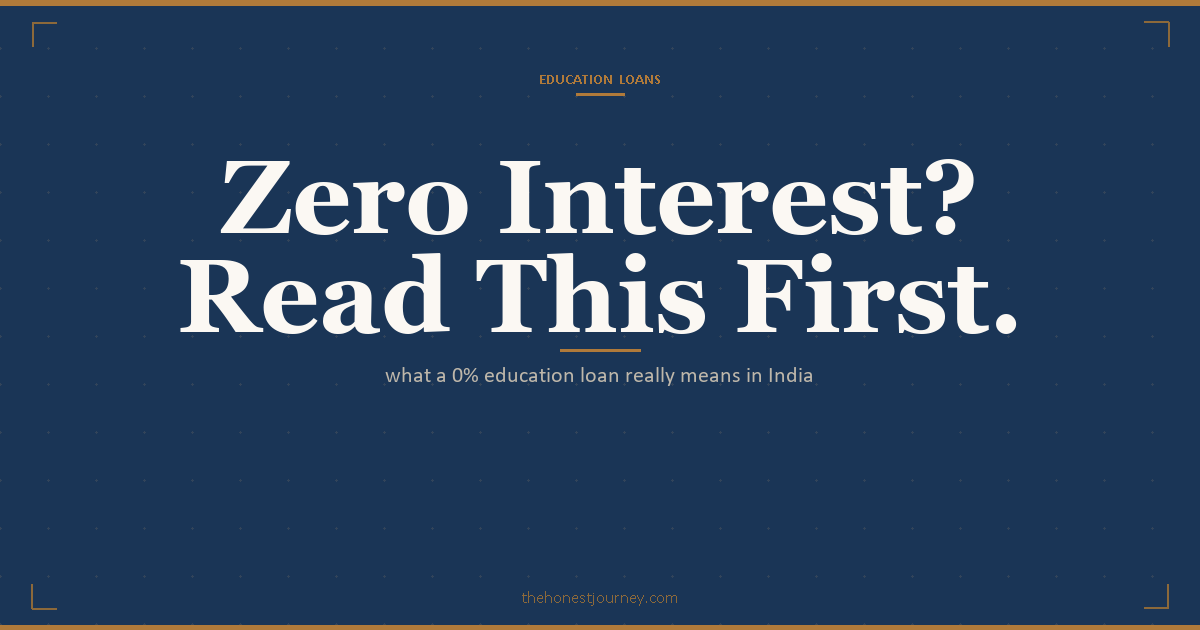 Is a 0 percent interest education loan real in India: what CSIS and PM Vidyalakshmi interest subsidy actually do and who qualifies