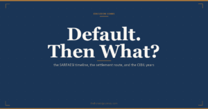 What happens if an education loan is not paid in India: the SARFAESI timeline, one-time settlement route, CIBIL impact, and the recovery process