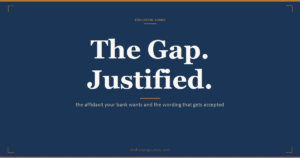 Gap certificate for education loan in India: the affidavit format, stamp paper denomination, and reason wording that gets accepted by banks