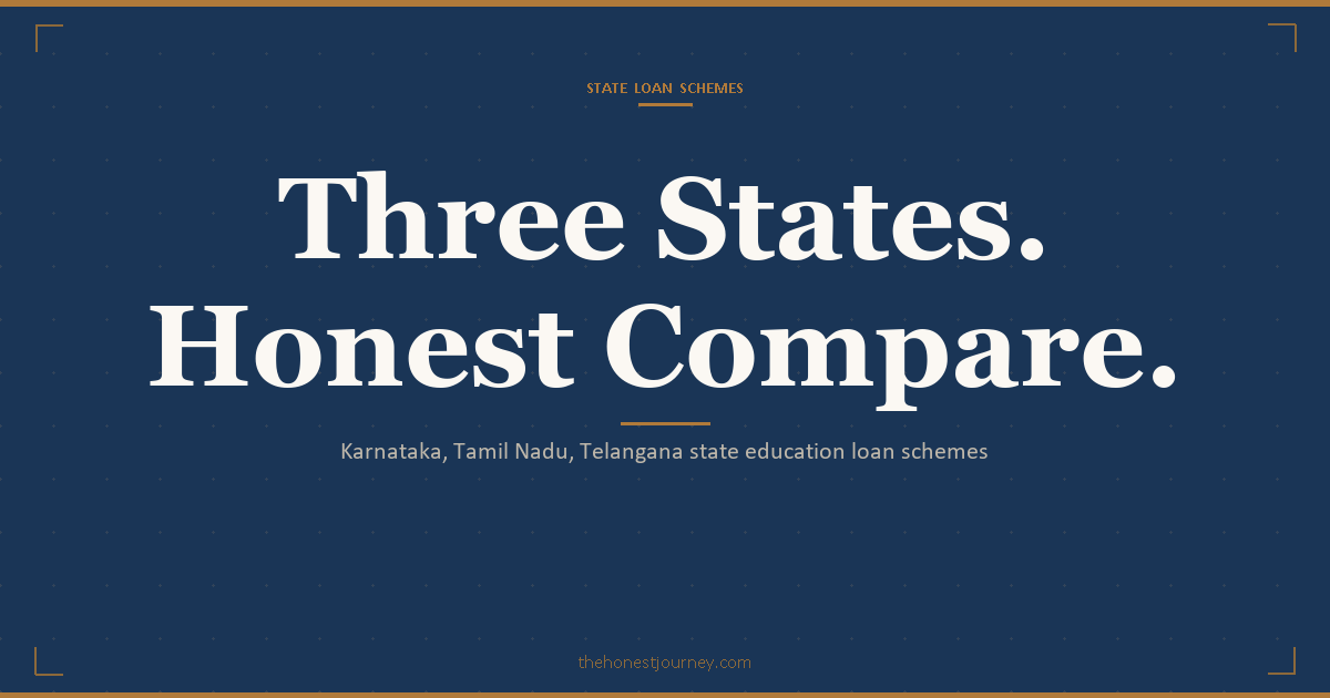 State education loan schemes in Karnataka, Tamil Nadu, Telangana: Arivu, Adi Dravidar Welfare, Mahatma Jyotiba Phule schemes and CSIS stacking