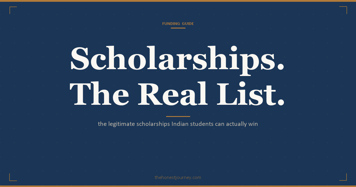 Scholarships for Indian students to study abroad: National Overseas Scholarship, Fulbright-Nehru, Chevening, Commonwealth, DAAD, Inlaks, JN Tata, who they fit