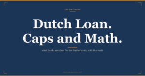 Education loan for Netherlands for Indian students: statutory vs institutional tuition, PSU and NBFC caps, the proof-of-funds for the entry visa, orientation year, worked INR example