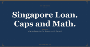 Education loan for Singapore for Indian students: PSU caps to INR 1.5 crore, NBFC unsecured, the Student Pass funds proof, tuition grant interplay, worked INR example