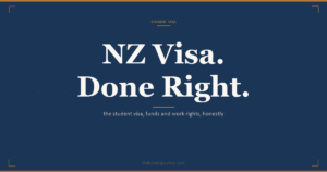New Zealand fee-paying student visa for Indian students: the application fee, the NZD 20,000 funds proof, genuine intent, work 20 hours, processing and refusals