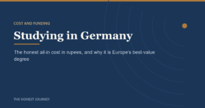 Editorial cover image for the cost of studying in Germany for Indian students in 2026