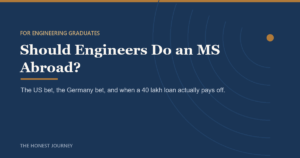 Editorial cover image for Study Abroad for Engineering Graduates: The Honest Math