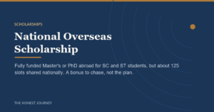 Editorial cover image for National Overseas Scholarship for SC/ST Students (2026)