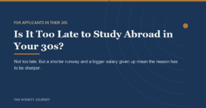 Editorial cover image for Studying Abroad in Your 30s: Is It Too Late?