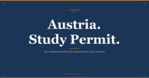 Austria residence permit for students for Indian students: the embassy application, the permit fees, the secured funds proof of EUR 739 or EUR 1,334 per month by age, the Meldezettel registration and work rights