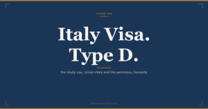 Italy national Type D long-stay student visa for Indian students: the mandatory Universitaly pre-enrolment, the visa fee, the funds proof, the permesso di soggiorno within eight days, health insurance and work rights