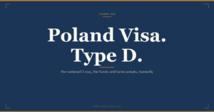 Poland national D student visa for Indian students: the consular application through VFS, the EUR 80 fee, the funds proof with return travel, the temporary residence permit karta pobytu and student work rights