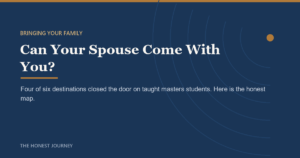 Editorial cover image for Bringing Your Spouse or Family on a Student Visa